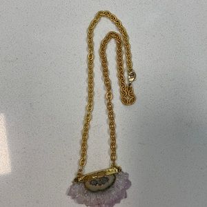 Crystal stone handmade designer necklace